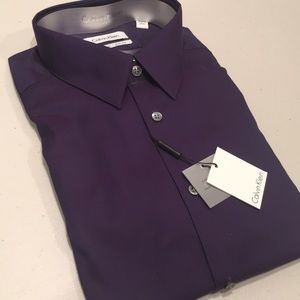 Calvin Klein Steel Slim Fit 16.5 34/35 NWT